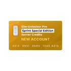 Sim-Unlocker Pro Sprint Special Edition Server Credits (New Account)