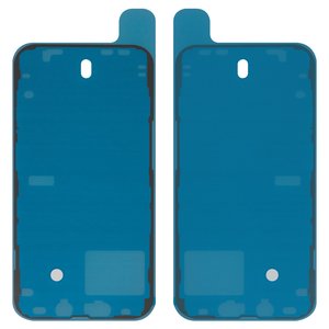 LCD Sticker compatible with Apple iPhone 13, black, adhesive 