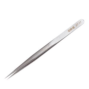 Mounting Tweezers Mechanic ST 11, straight, 140 mm, high precision 