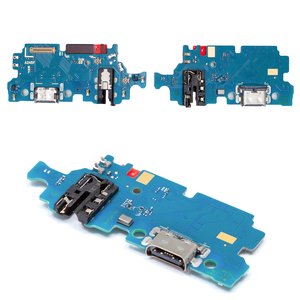 Flat Cable compatible with Samsung A245 Galaxy A24, headphone connector, charge connector, with microphone, High Copy, charging board 
