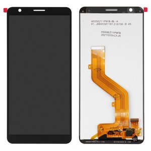 LCD compatible with ZTE Blade A31, black, without frame, Original PRC  