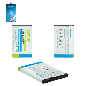 Аккумулятор Deji BL 4U для Nokia 300 Asha, 5330, E75, Li ion, 3,7 В, 1000 мАч