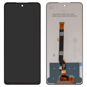 LCD compatible with Tecno Spark 20 Pro KJ6 , black, without frame, Original PRC  