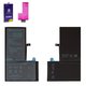 Battery Mechanic compatible with Apple iPhone XS Max, (Li-Polymer, 3.8 V, 3500 mAh, High Capacity, original IC)