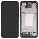 Дисплей для Samsung A356 Galaxy A35 5G, синий, с рамкой, High Copy, (OLED), navy