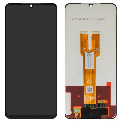 Дисплей для Samsung A066 Galaxy A06 5G, черный, без рамки, Сopy