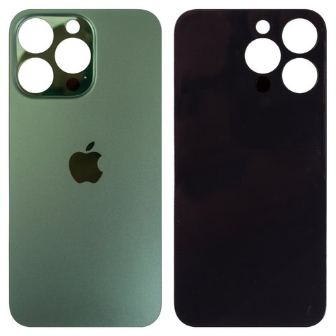 Задняя панель корпуса для iPhone 13 Pro, зеленая, не нужно снимать стекло камеры, Original PRC , alpine Green, big hole