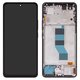 LCD compatible with Xiaomi Redmi Note 14 5G, (black, with frame, High Copy, (OLED), 24094RAD4G)