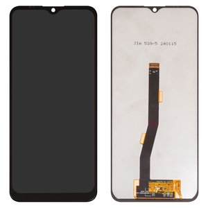 LCD compatible with Ulefone Note 9P, black, without frame, original change glass 
