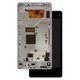 Pantalla LCD puede usarse con Sony D5503 Xperia Z1 Compact Mini, blanco, Original (PRC)