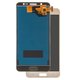 Pantalla LCD puede usarse con Samsung J510 Galaxy J5 (2016), dorado, con ajuste de brillo, sin marco, Copy, (TFT)