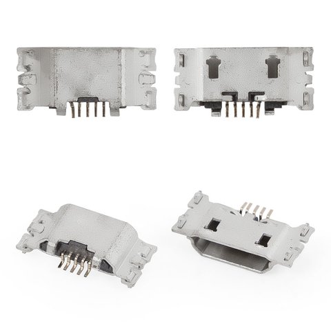 Conector de carga puede usarse con Sony E5506 Xperia C5 Ultra, E5533 Xperia C5 Ultra Dual, E5553 Xperia C5 Ultra, E5563 Xperia C5 Ultra Dual, 5 pin, micro USB tipo B
