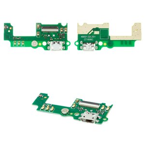 Cable flex puede usarse con Huawei Enjoy 5, Y6 Pro, del micrófono, del conector de carga, Copy, placa del cargador