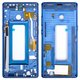 Parte media de carcasa puede usarse con Samsung N950FD Galaxy Note 8 Duos, azul, marco para fijar pantalla