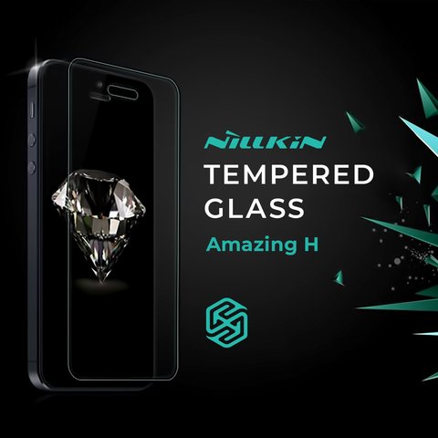 Vidrio de protección templado Nillkin Amazing H puede usarse con Apple iPhone 6, iPhone 6S, 0.2 mm 9H, #6956473290445
