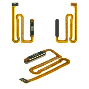 Cable flex puede usarse con Samsung A125F Galaxy A12, M127 Galaxy M12, para escaner de huellas dactilares, del botón de encendido, negro