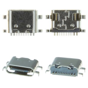 Conector de carga puede usarse con Lenovo Tab M10 X605L; Samsung, 12 pin, USB tipo C