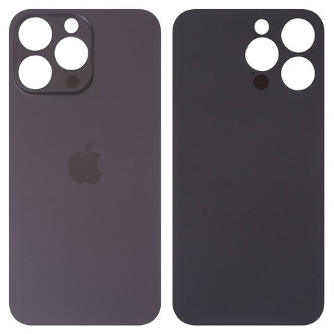 Panel trasero de carcasa puede usarse con iPhone 14 Pro Max, negra, no es necesario desmontar la cámara, Original PRC , big hole