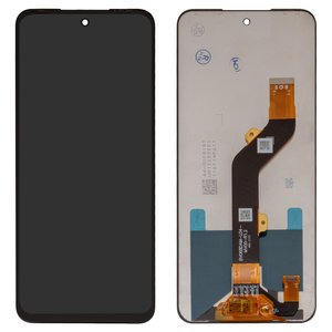 Pantalla LCD puede usarse con Tecno Pova Neo 3 LH6n , negro, sin marco, Original PRC 