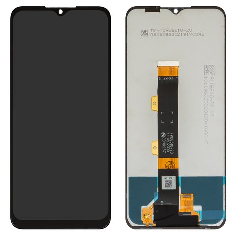 Pantalla LCD puede usarse con Nokia G22, negro, sin marco, Original PRC , FPC6510 20