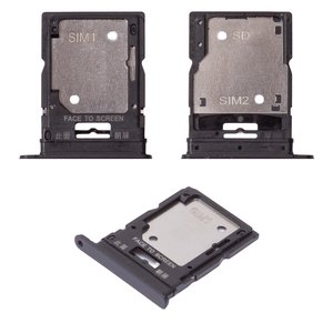 Sujetador de tarjeta SIM puede usarse con Xiaomi Redmi Note 12 Pro 4G, gris, graphite gray