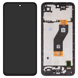 Pantalla LCD puede usarse con Infinix Smart 10 X6725 , Smart 10 Plus X6725B , negro, con marco, High Copy