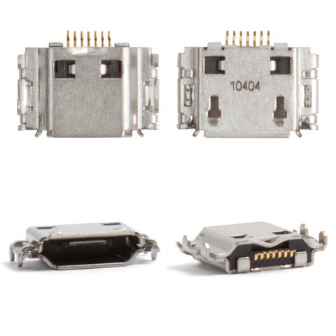 Коннектор зарядки для Samsung S5830 Galaxy Ace, 7 pin, micro USB тип B
