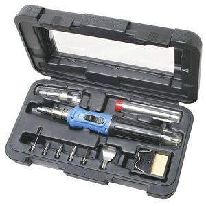 Газовий паяльник з набором аксесуарів Pro'sKit GS 200K
