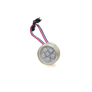 Комплект круглых LED модулей полноцветные, 6 светодиодов SMD5050, 38 мм, IP67, 20 шт. 