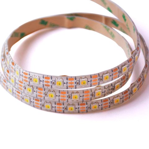 Светодиодная лента SMD5050 SK6812 1800 7000 K, белая, c  управлением, IP65, 5 В, 60 диодов м, 5 м 