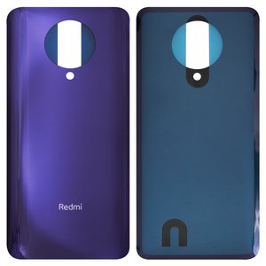 Задня панель корпуса для Xiaomi Poco F2 Pro, Redmi K30 Pro, фіолетова, Лого Redmi