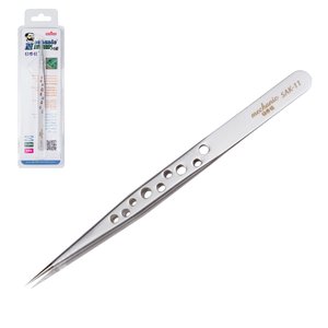 Пінцет монтажний Mechanic SAK 11, прямий, 140 мм