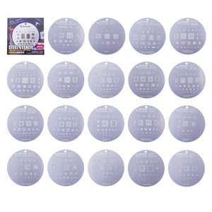 BGA трафарет Mechanic UFO XIAOMI, 19 шт.