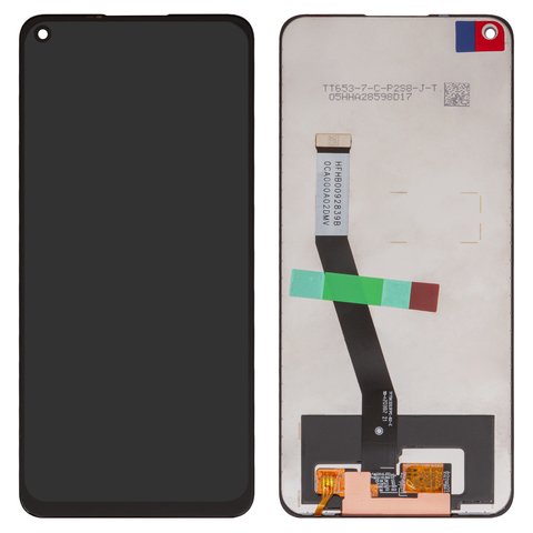 Дисплей для Xiaomi Redmi 10X 4G, Redmi Note 9, черный, без рамки, Box  M2003J15SC, M2003J15SG, M2003J15SS