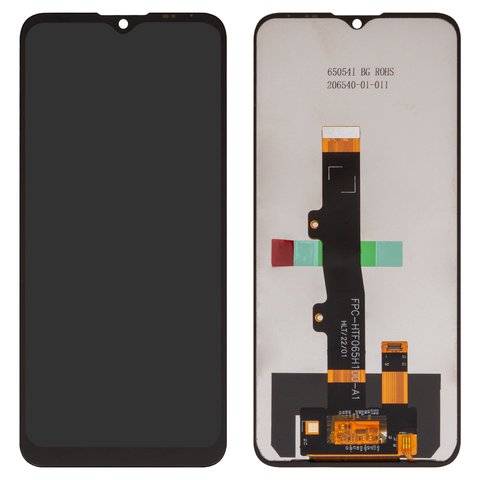 Дисплей для Motorola Moto E7 Power PAMH0001IN, Moto E7 XT2095, Moto E7i Power XT2097, черный, без рамки, Box 