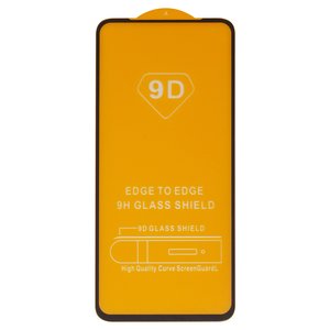 Защитное стекло для Samsung A115 Galaxy A11, M115 Galaxy M11, совместимо с чехлом, Full Glue, без упаковки , черный, cлой клея нанесен по всей поверхности