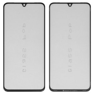 Скло корпуса G+OCA PRO для Vivo V21, V21 5G, з ОСА плівкою, чорне