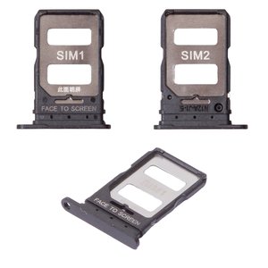Держатель SIM карты для Xiaomi 14T, 14T Pro, черный, titan black