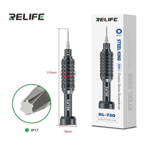 Звездообразная отвертка torx RELIFE RL 730, IP17