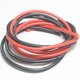 Провод в силиконовой изоляции 13AWG, 2,5 мм², 1 м, черный