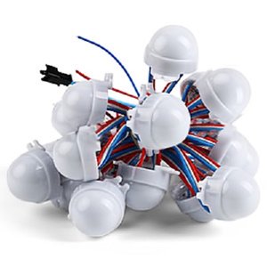 Комплект LED-модулей (WS2811, 3 светодиода SMD5050, 30 мм, IP67, 20 шт.) Комплект LED-модулей (WS2811, 3 светодиода SMD5050, 30 мм, IP67, 20 шт.)