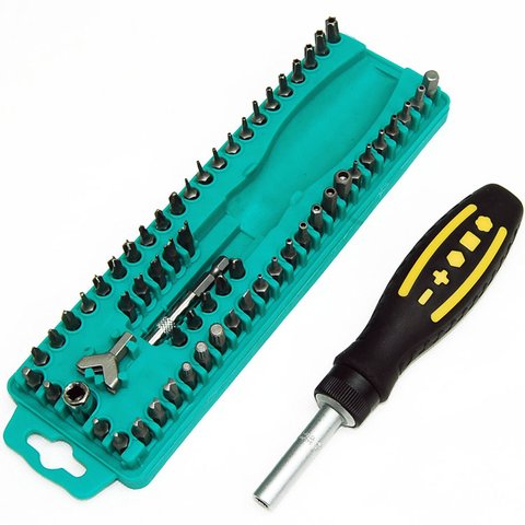 Ratchet Screwdriver with 57 Bits Pro'sKit SD 205